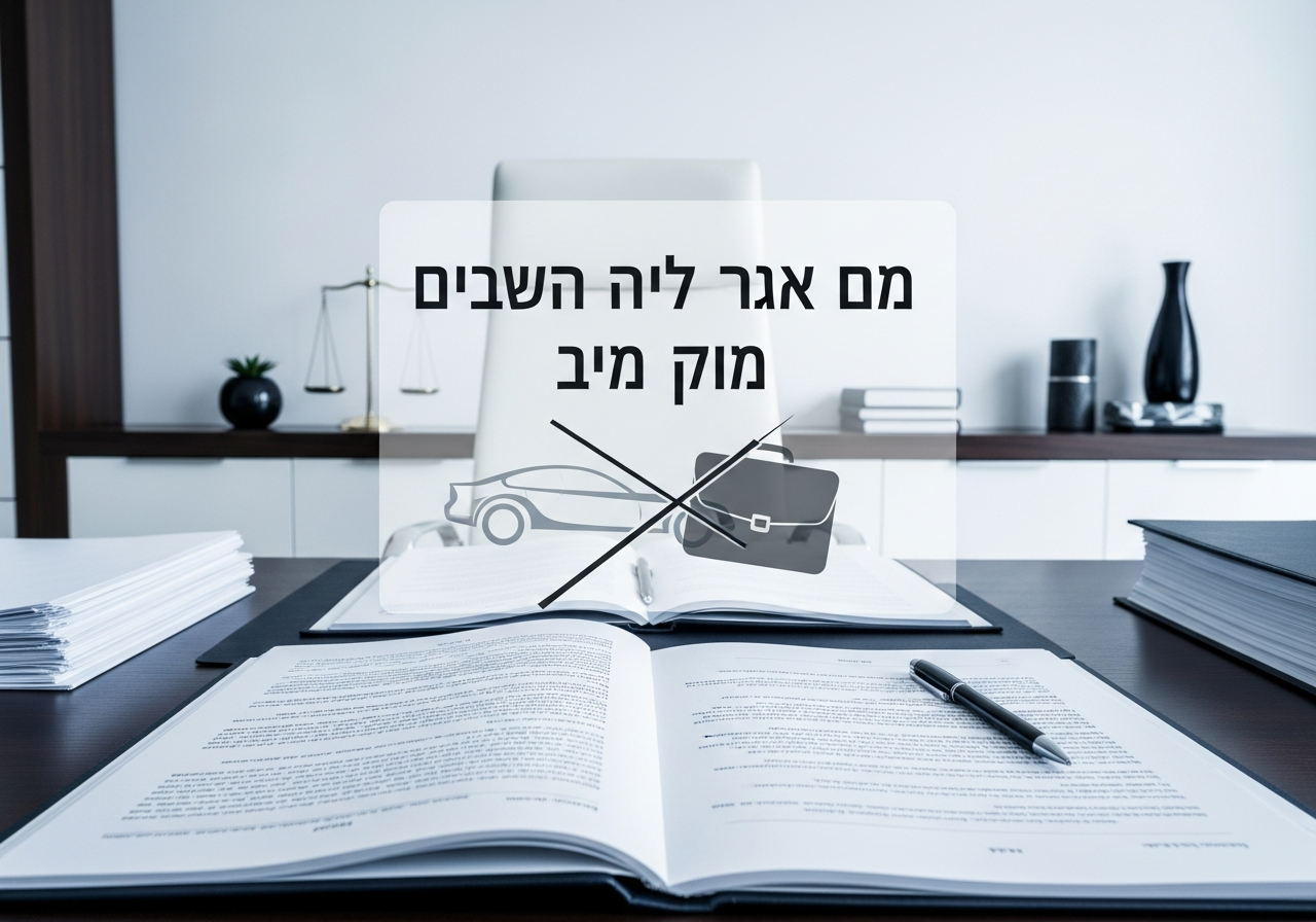 תאונת דרכים בדרך לעבודה — מסמכים